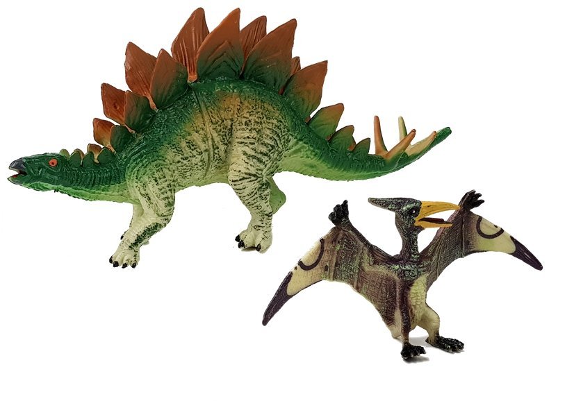 Dinoszauruszok készlete - Stegosaurus és Pteranodon