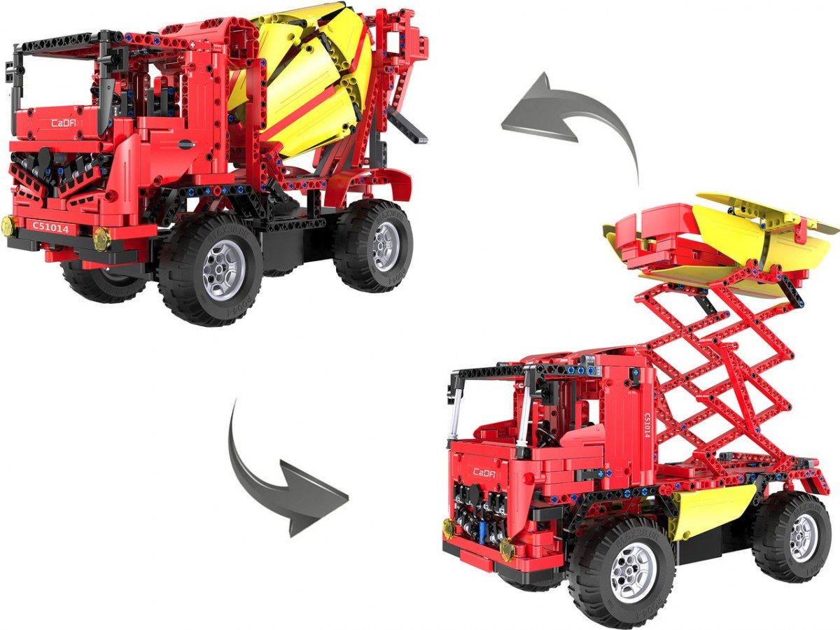 Kit technic R/C keverő piros
