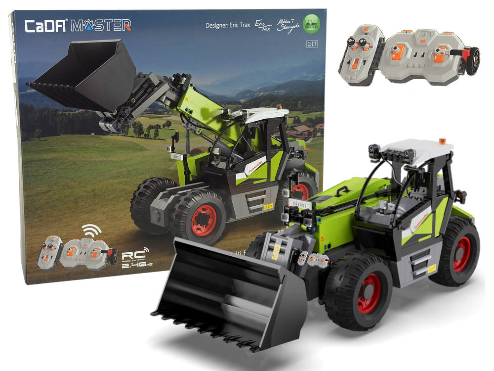 Távirányítós technikus R/C traktorkészlet