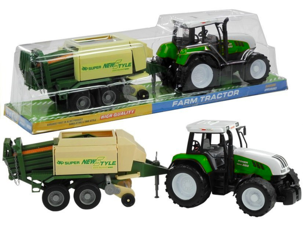 Traktor pótkocsival 65 cm