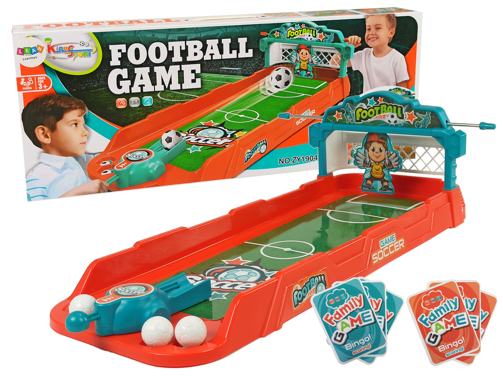 Arcade játék, asztali foci, indító, célpont, kártyák