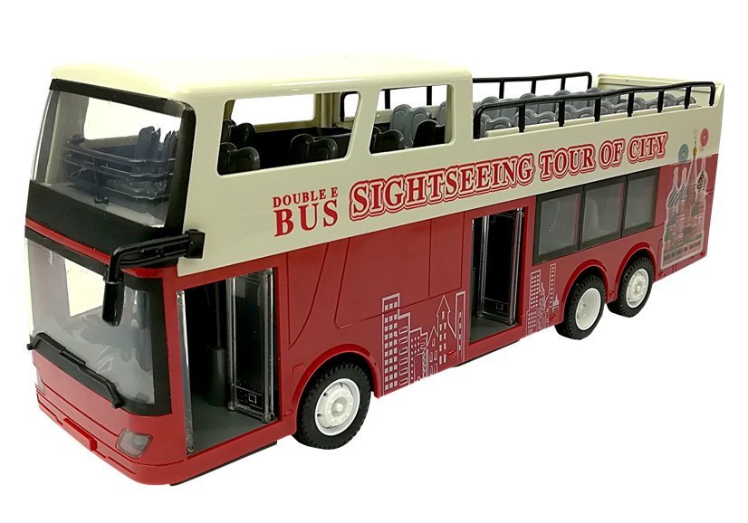 Double E R/C 2.4G 1:18 távirányítós kétszintes busz