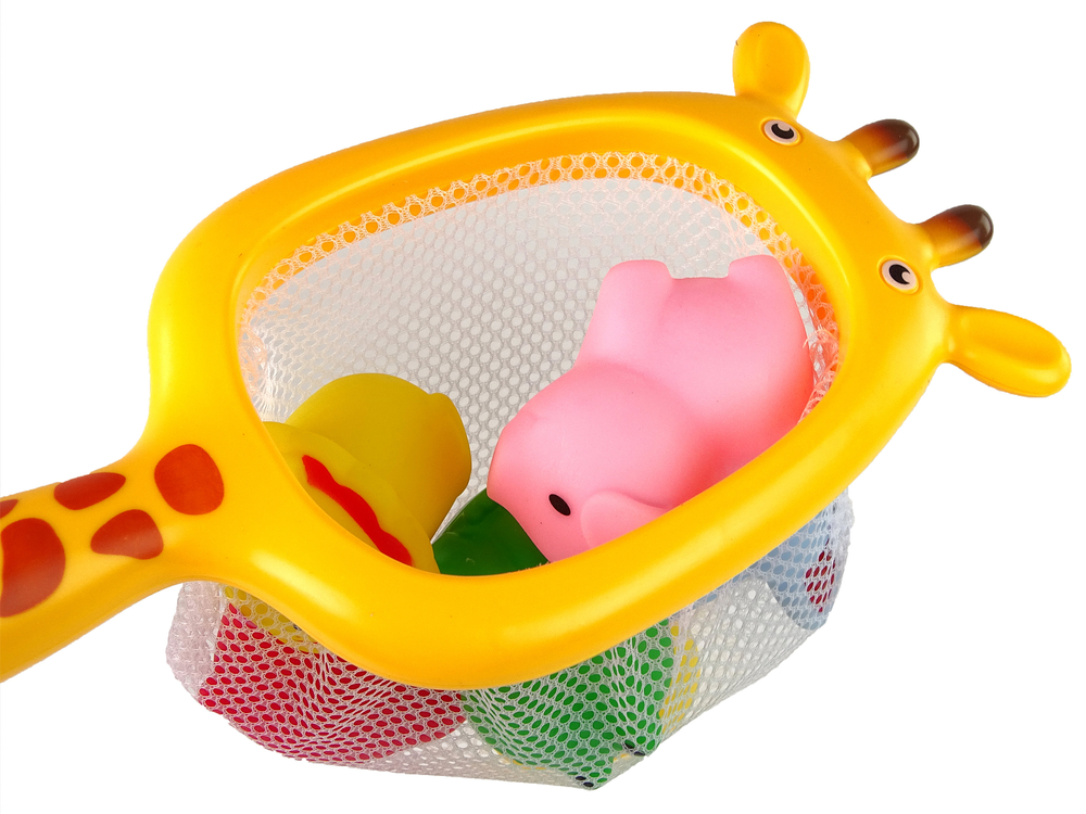 Fürdőszett Animals Gumihálós Zsiráf