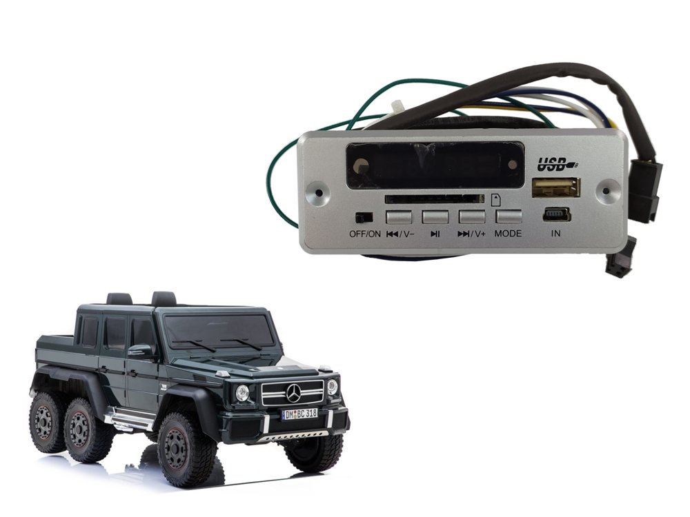 Zenei panel elektromos kisautóhoz DMD 318 LS619