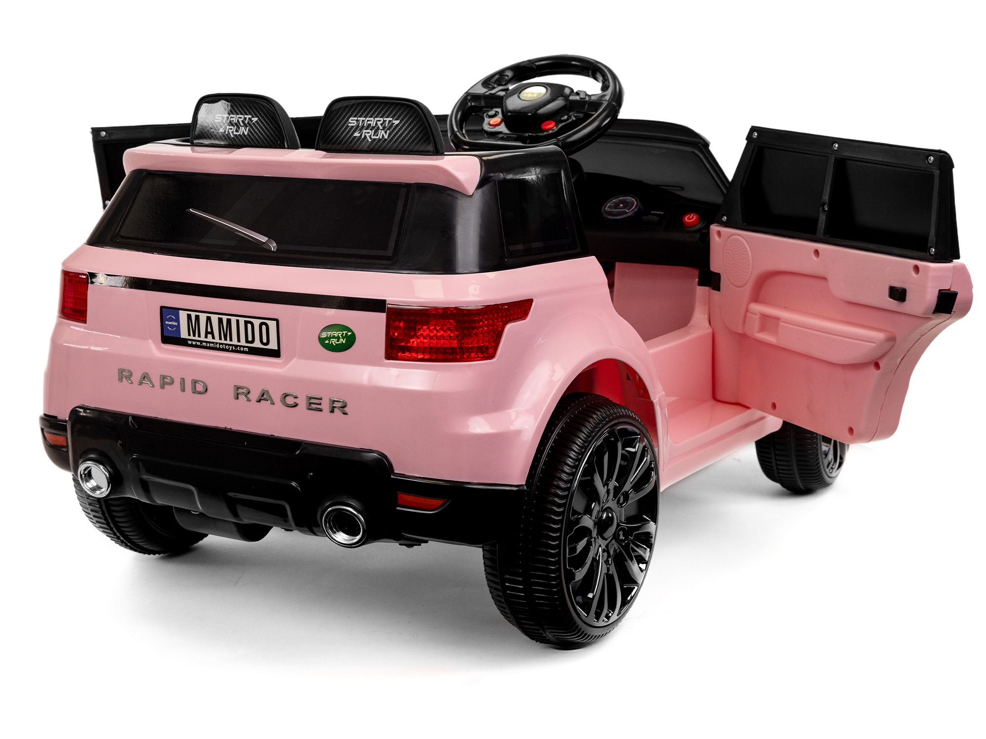 Mamido Elektromos kisautó Land Rapid Racer rózsaszín