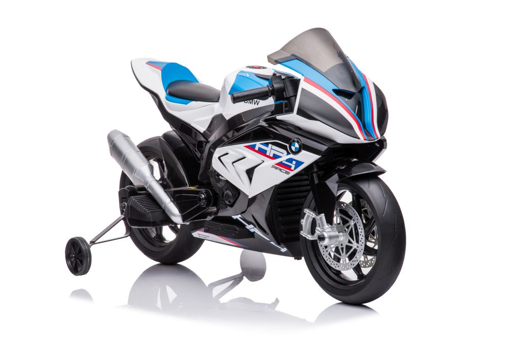 Gyermek elektromos motorkerékpár BMW HP4 Race JT5001 fehér