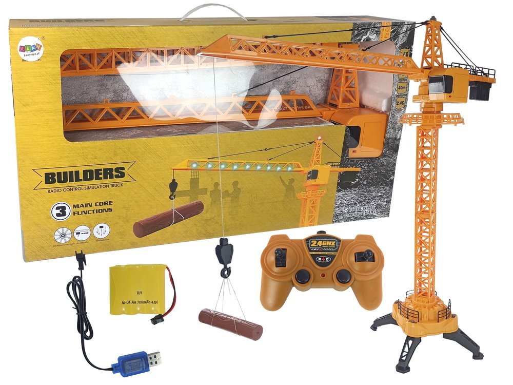 R/C 1:14 Távirányítós Építőipari daru