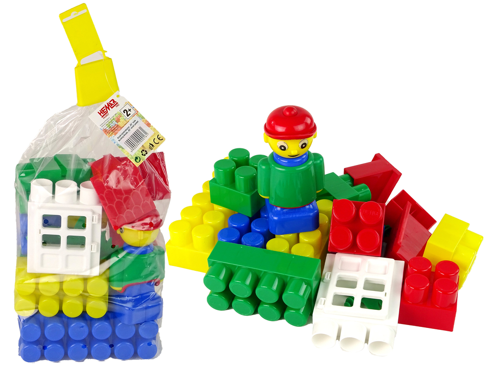 Színes építőkockák K3 Small, 30 darab