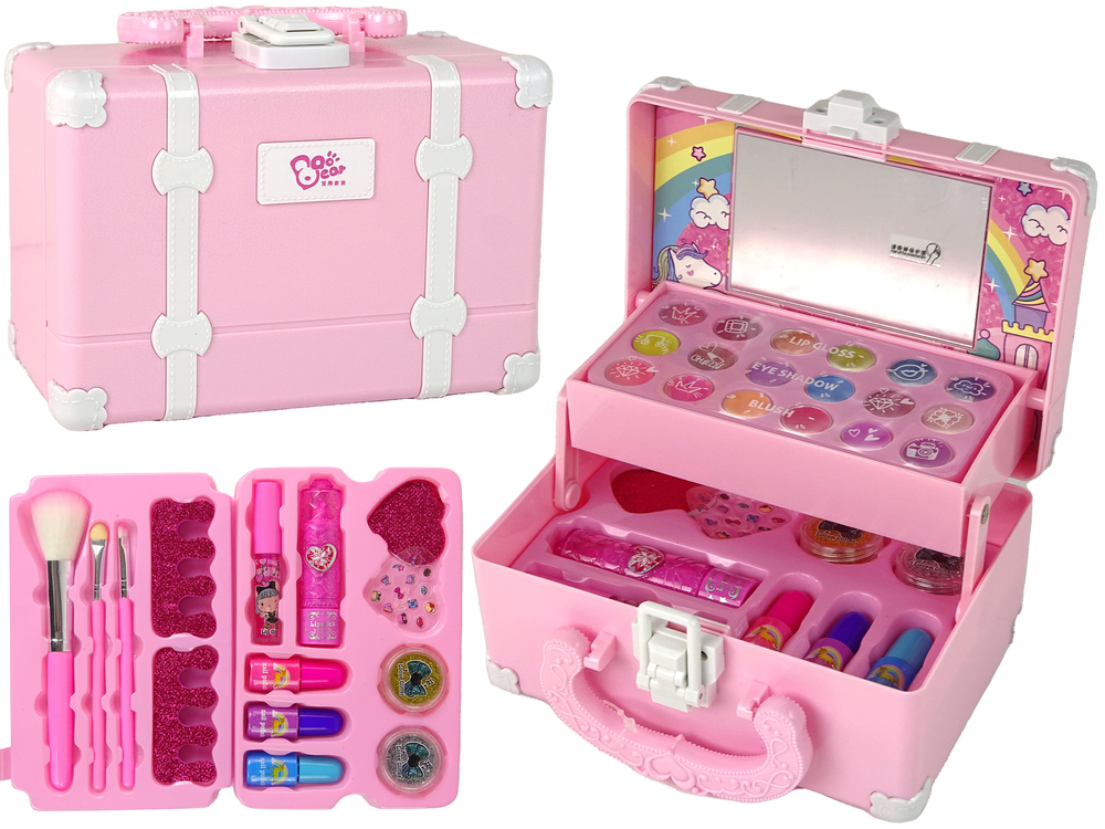 Beauty Set Smink tok Pink Unicorn