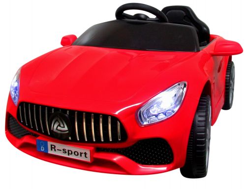 Cabrio B3 elektromos autó piros színben gyerekeknek