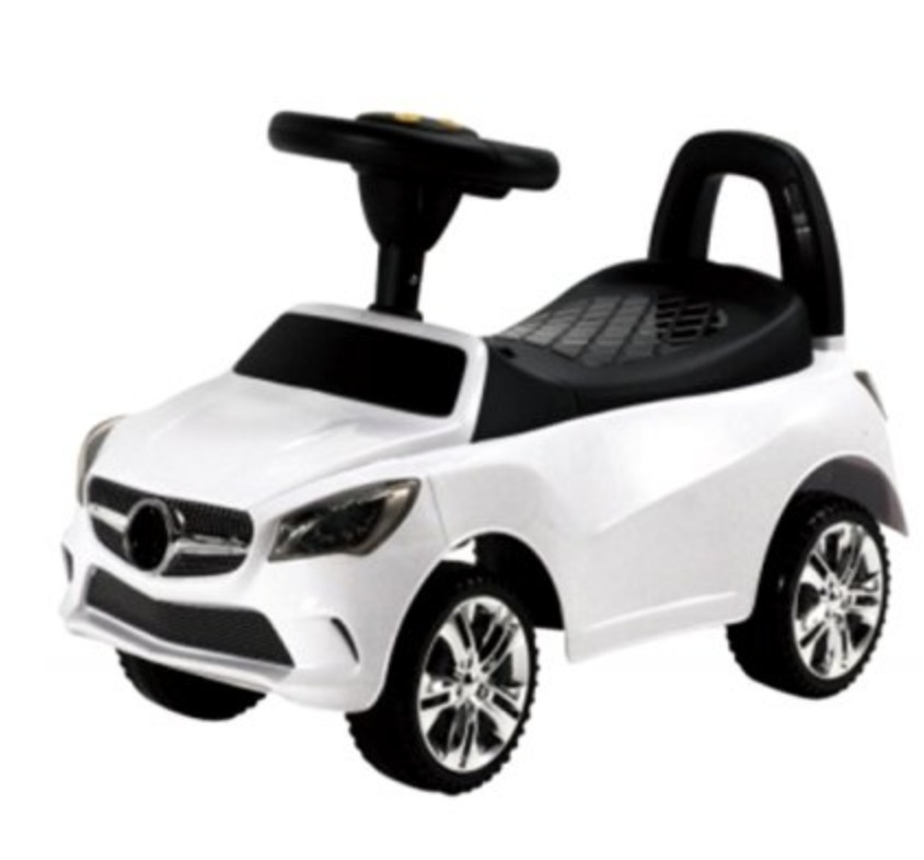 J2 fehér reflektor zenével, kürttel és fényekkel
