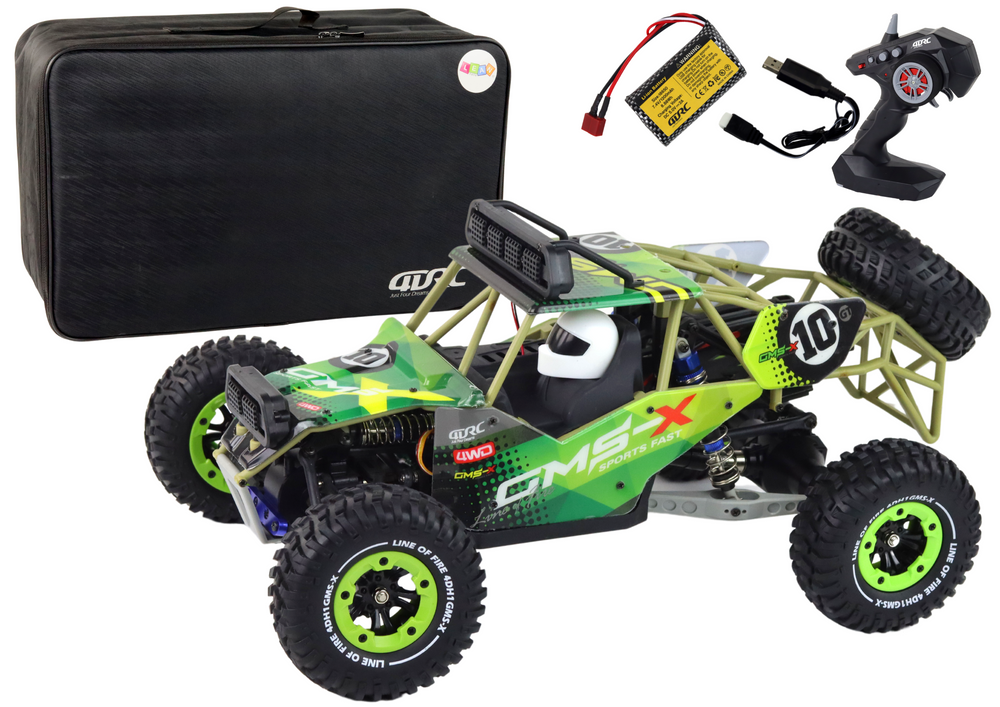 R/C 4D-H1 4x4 távirányító terepjáró autó zöld