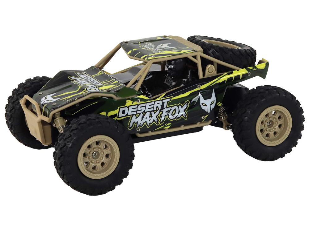 1:24 RC távirányító terepjáró barna zöld