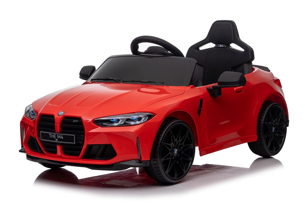 Elektromos BMW M4 piros autó