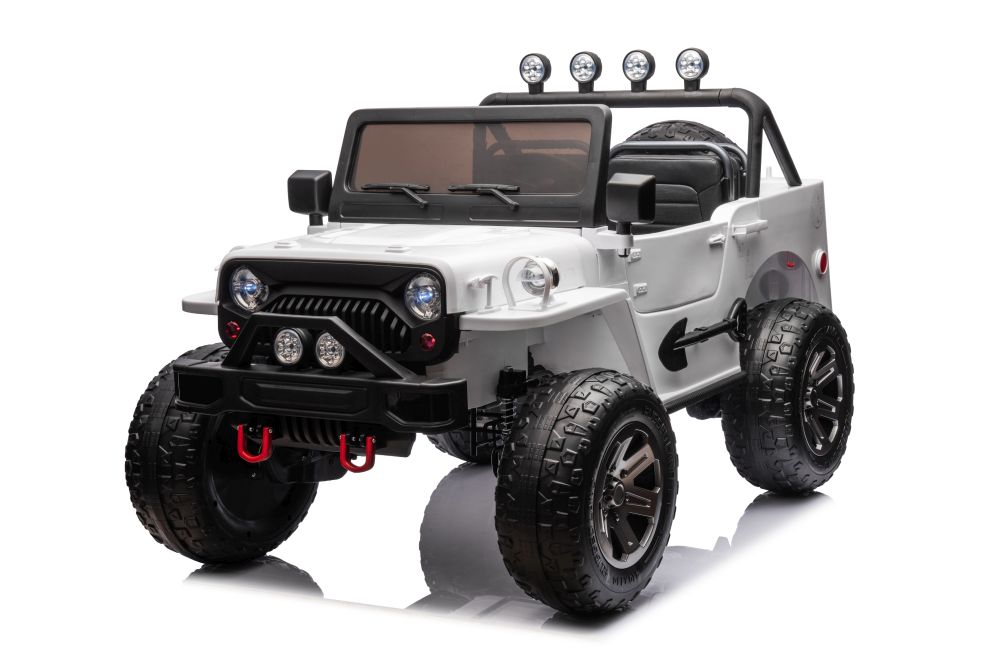 Elektromos autó JH-102 fehér 4x4