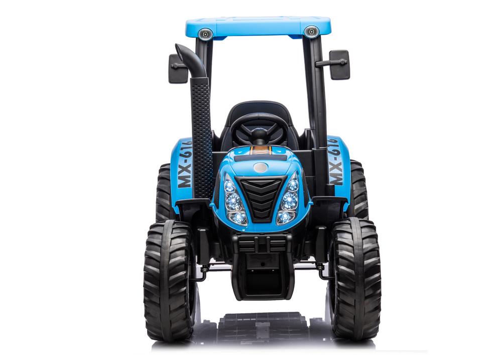 Gyermek elektromos traktor A011 24V 400W kék