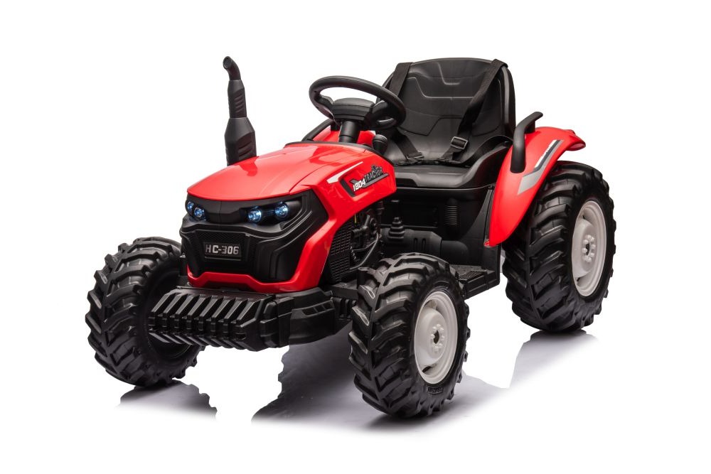Elektromos traktor HC-306 24V piros