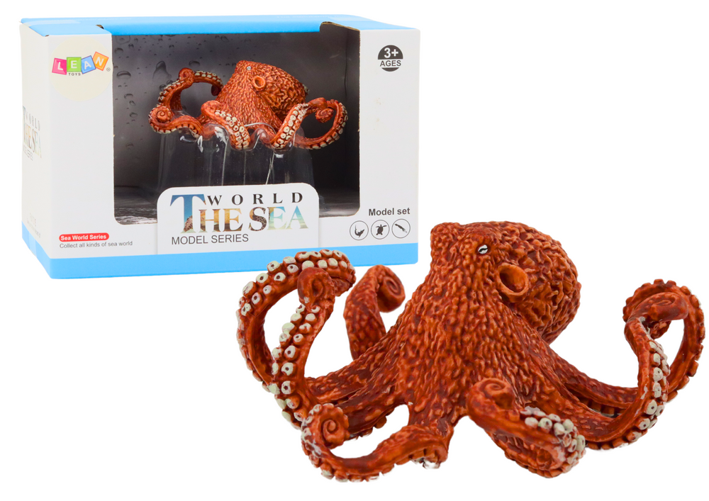 ábra Óriáspolip Narancs 10 cm