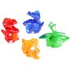4 lovagló dinoszaurusz készlet hajtással