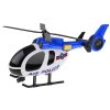 Rendőrségi jármű készlet - autó és helikopter hanggal és fénnyel