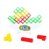 Építőkészlet Kiegyensúlyozó torony Tetris 3D ügyességi játék