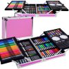 Művészkészlet festéshez tokban 145 részes