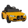 Elektrické autíčko BMW M4 žluté08