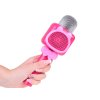 Bezdrátový karaoke mikrofon růžový4