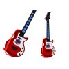 Gyermek elektromos gitár piros fénnyel