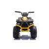 Gyermek elektromos quad távirányítóval 24V 2x200W sárga