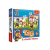 Puzzle és Pexeso Paw Patrol Dogs csapata akcióban 2v1 Hit