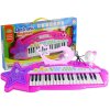 Gyermek billentyűzet MP3-mal és mikrofonnal rózsaszín