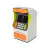 ATM pénztárgép arcfelismeréssel és narancssárga PIN kóddal