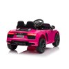 Mamido RIDE on CAR Elektrické autíčko Pojazd na akumulator Elektromos kisauto Audi R8 HL1818 NEW PINK (9)