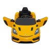 Elektrické autíčko Porsche Spyder RS 718 lakované žluté10