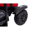 Dětský elektrický traktor BLAST s přívěsem 2x200W červený24
