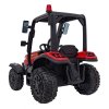 Dětský elektrický traktor BLAST s přívěsem 2x200W červený07