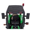 Dětský elektrický traktor BLAST s přívěsem zelený17