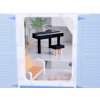 pol pl Drewniany blekitny domek dla lalek mebelki 3 pietra teras ZA5273 21264 11