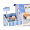 pol pl Drewniany blekitny domek dla lalek mebelki 3 pietra teras ZA5273 21264 4