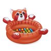 pol pl Suchy basen czerwona PANDA z kulkami 107x 94cm Bestway 50 kulek 52702 22050 6