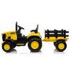 227358 3 detsky elektricky traktor s vleckou 12v 7ah zluty