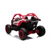 Elektromos kisautó Buggy Maverick Can-Am 2x24V 4x200W EVA piros