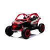 Elektromos kisautó Buggy Maverick Can-Am 2x24V 4x200W EVA piros