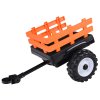 pol pl Duzy TRAKTOR elektryczny na akumulator dla dziecka przyczepa lyzka PA0320 21751 7