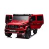 Elektromos autó Mercedes G63 AMG 2x24V 4x200W XXL lakkozott piros