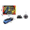 Távirányítós sportautó kormánnyal és pedálokkal GT 1:16 kék