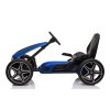 Gyermek pedálos gokart Mercedes XMX610 kék | ECO bőr | Állítható ülés
