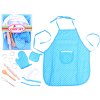 Dětská kuchyňská zástěra s příslušenstvím modrá1