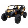 Dětské elektrické autíčko Buggy UTV Strong 24V nafukovací kola zlaté01